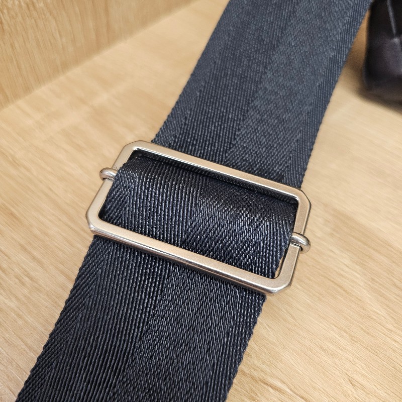 [超質感好物❣️耐看實用的精品超殺甜價出！] BV深藍牛皮編織IntrecciatoDuo雙層斜背包-17