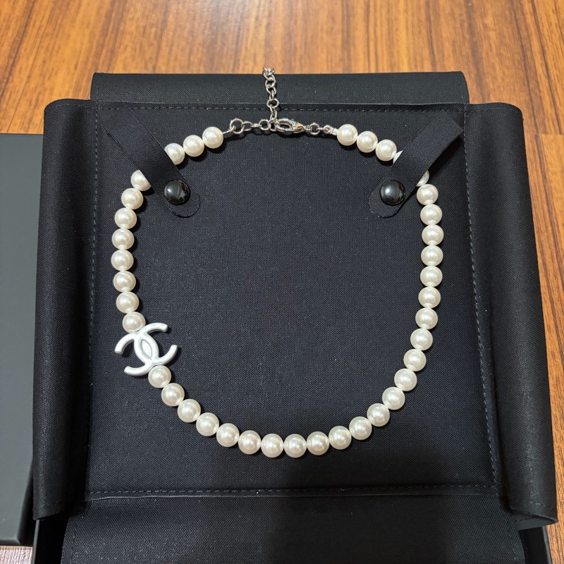 全新CHANEL珍珠項鍊-0