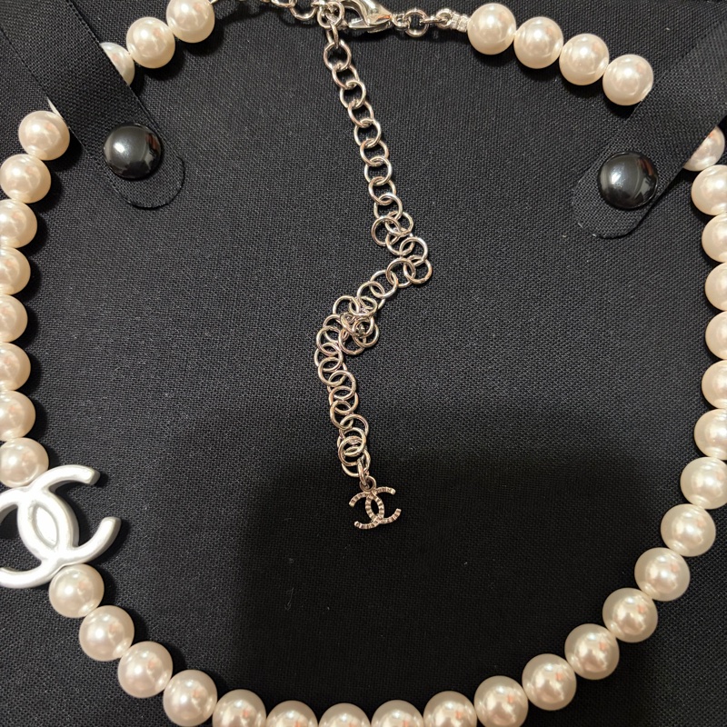 全新CHANEL珍珠項鍊-2
