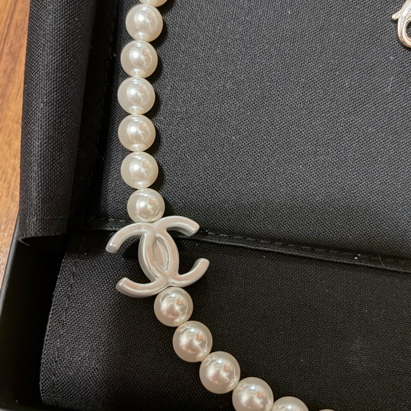 全新CHANEL珍珠項鍊-4