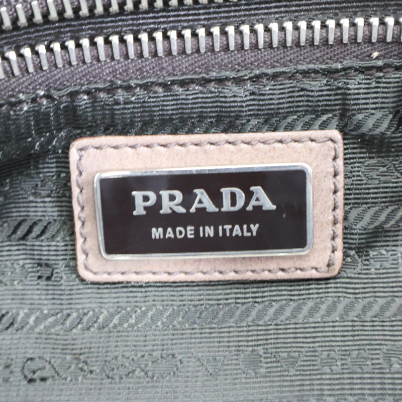 棕色漸層 牛皮 兩用包【PRADA 普拉達】 BN1592-6