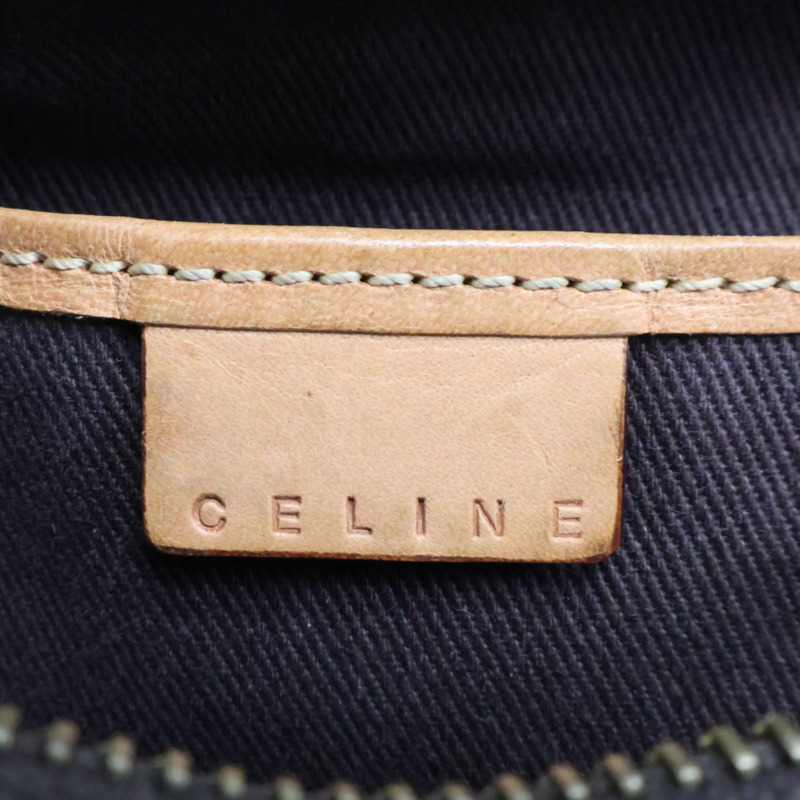 棕色 Triomphe 帆布 Ava 肩背包【CELINE 賽琳】 193952BZJ.04LU-7