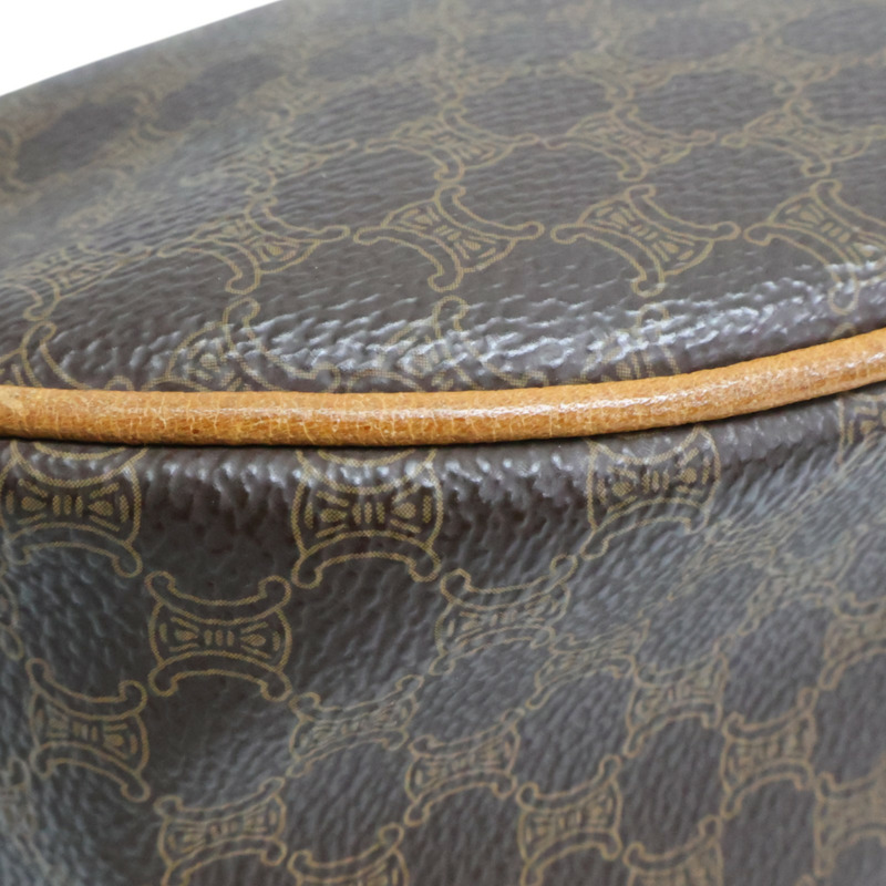 棕色 Triomphe 帆布 Ava 肩背包【CELINE 賽琳】 193952BZJ.04LU-12