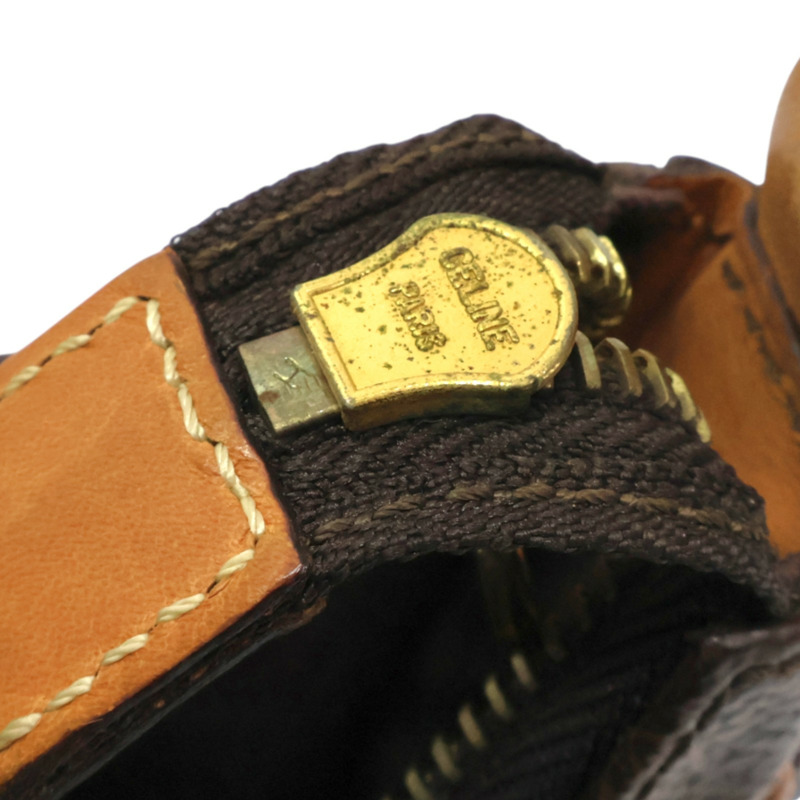 棕色 Triomphe 帆布 Ava 肩背包【CELINE 賽琳】 193952BZJ.04LU-15