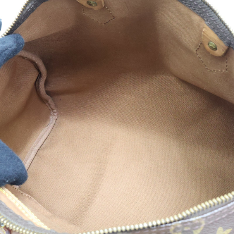 棕色 原花帆布 Speedy 35 波士頓包 手提包【LOUIS VUITTON LV 路易威登】 M41524-4