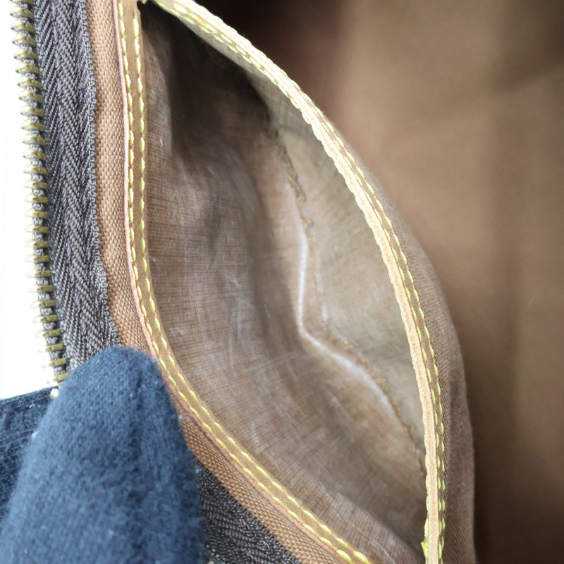 棕色 原花帆布 Speedy 35 波士頓包 手提包【LOUIS VUITTON LV 路易威登】 M41524-6