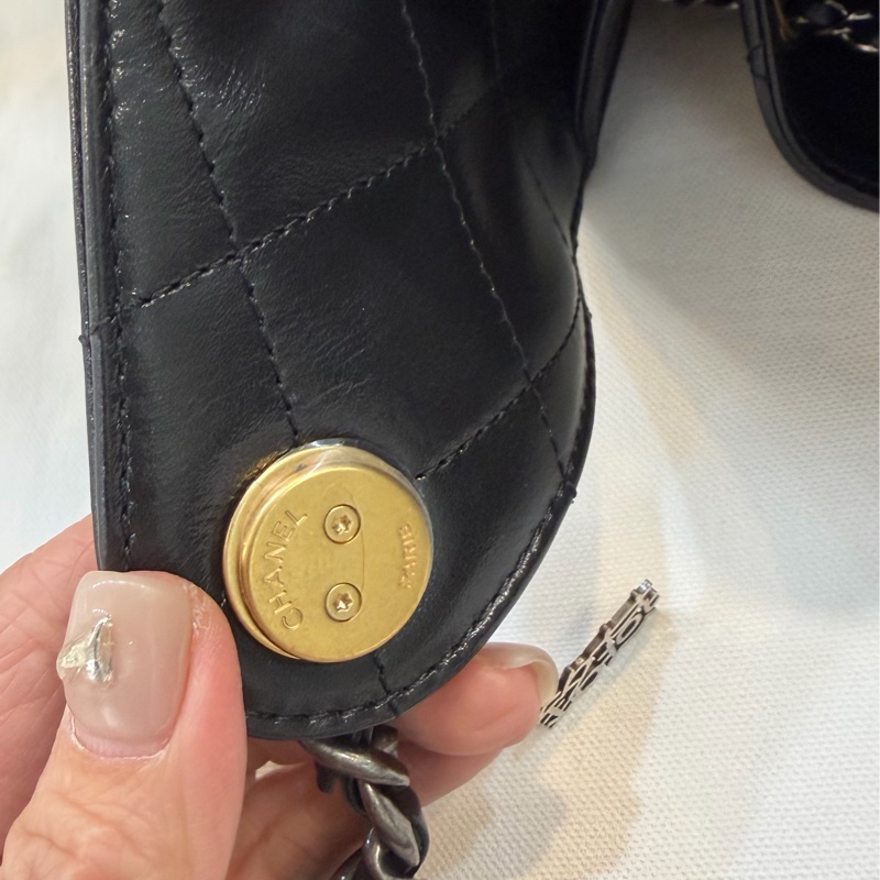 Chanel 25分Bag 小款牛皮-11