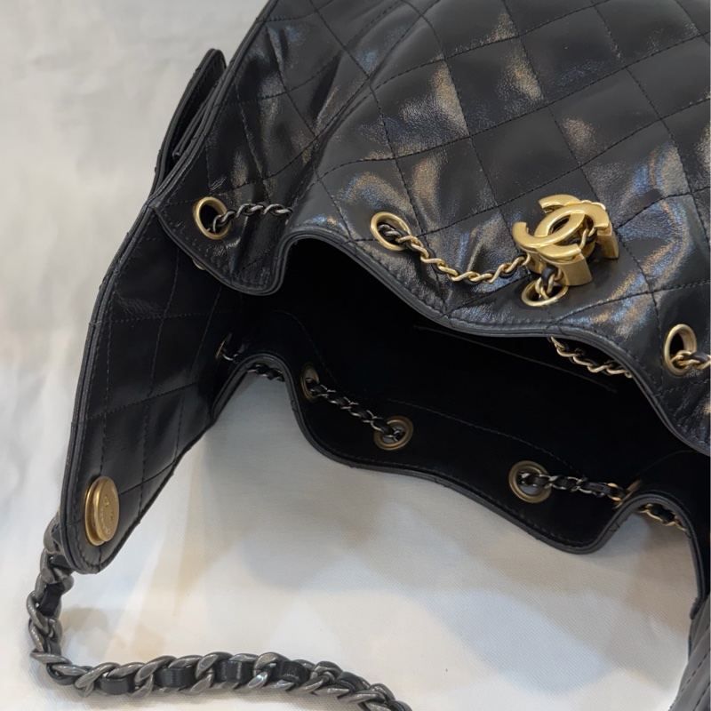 Chanel 25分Bag 小款牛皮-12