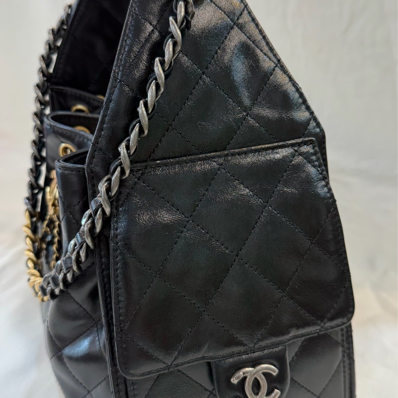 Chanel 25分Bag 小款牛皮-17