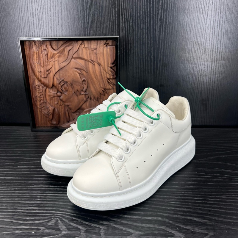 麥昆 純白 白尾 碼數 37.5 原盒 編碼 CH23831 98新成色好-0