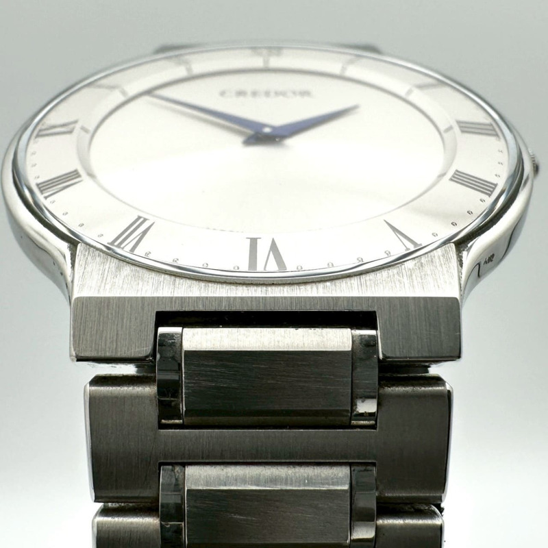 精工 GCAT985/8J80-0AM0 Credor 男士石英錶，不鏽鋼，銀色-5