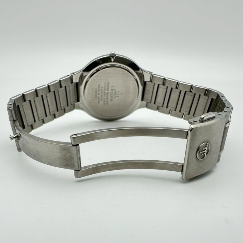 精工 GCAT985/8J80-0AM0 Credor 男士石英錶，不鏽鋼，銀色-7