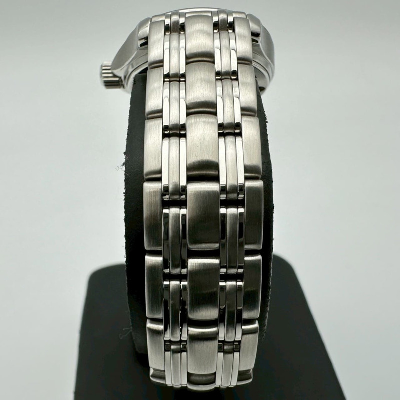 歐米茄海馬系列120公尺2581.72日期石英錶，不鏽鋼錶殼，綠色，女士款-7