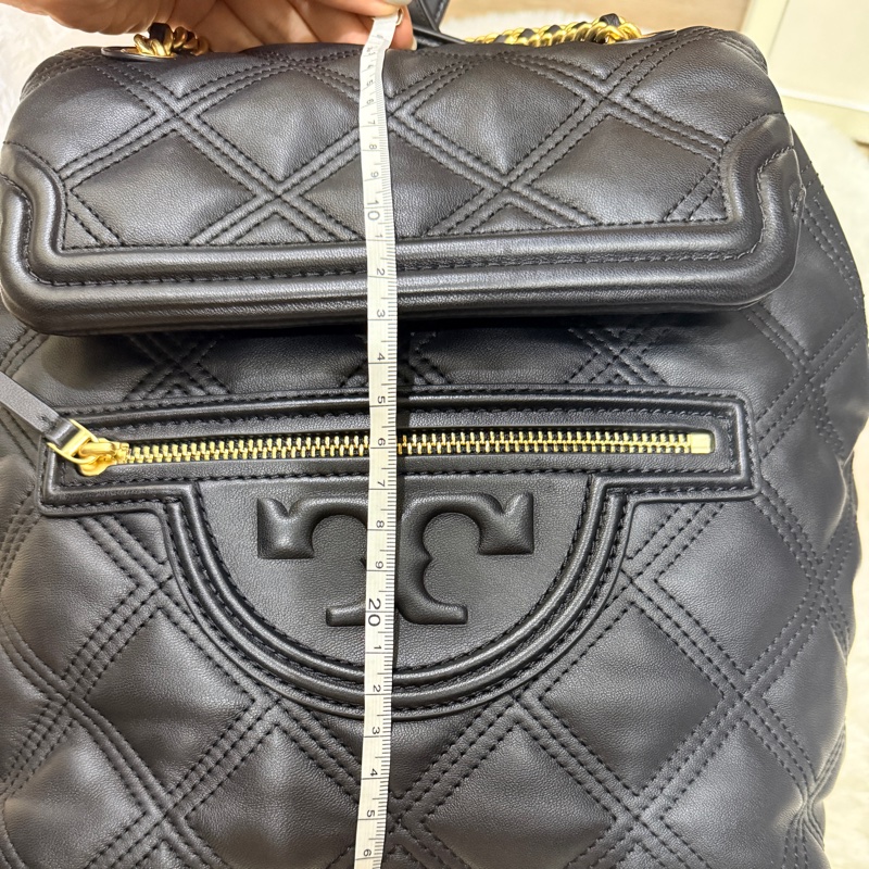 專櫃25000未使用✨美美的Tory Burch 皮穿鏈 後背包-12