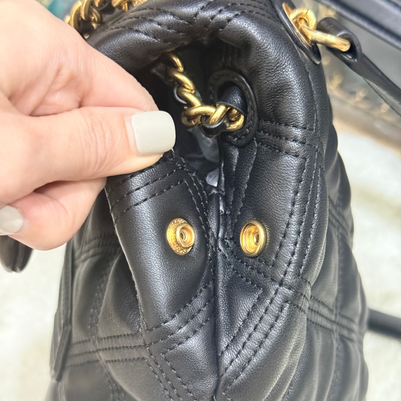 專櫃25000未使用✨美美的Tory Burch 皮穿鏈 後背包-14