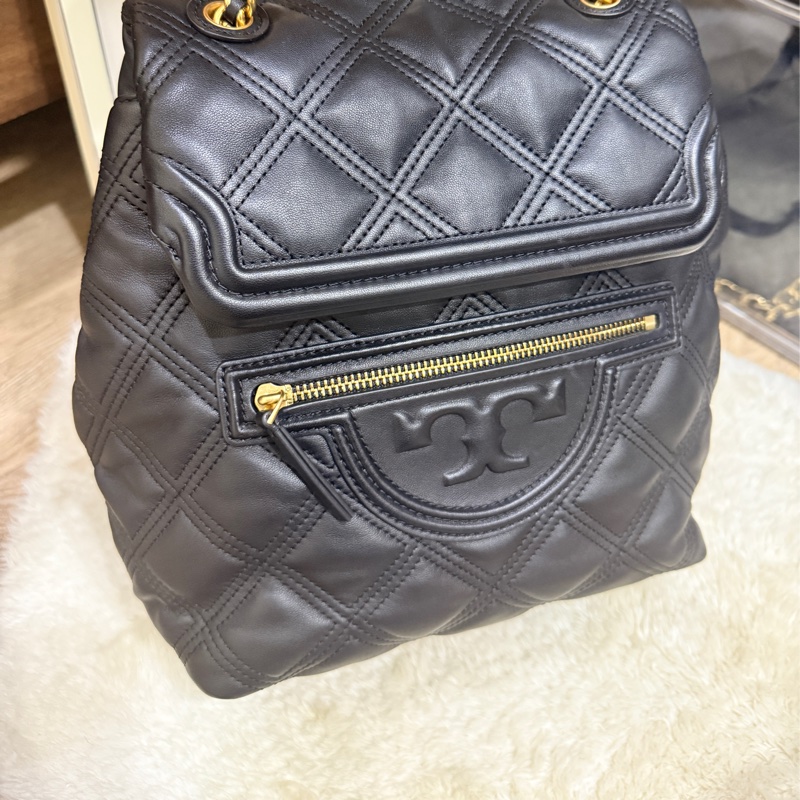 專櫃25000未使用✨美美的Tory Burch 皮穿鏈 後背包-15