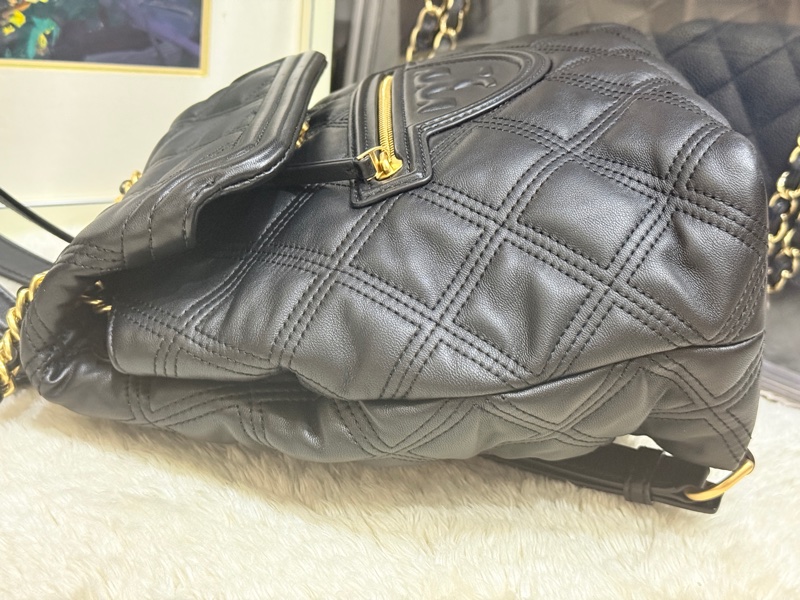 專櫃25000未使用✨美美的Tory Burch 皮穿鏈 後背包-22