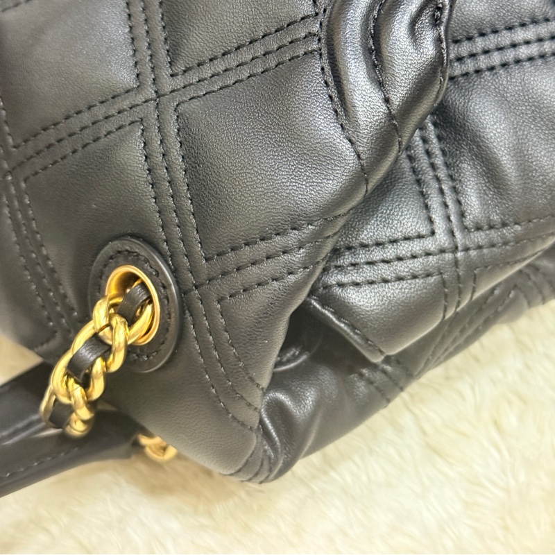 專櫃25000未使用✨美美的Tory Burch 皮穿鏈 後背包-24