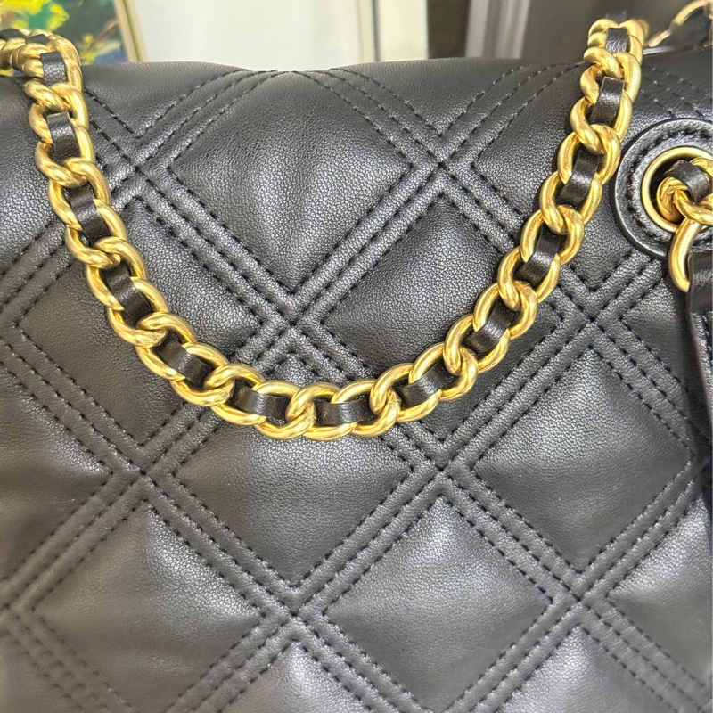 專櫃25000未使用✨美美的Tory Burch 皮穿鏈 後背包-33