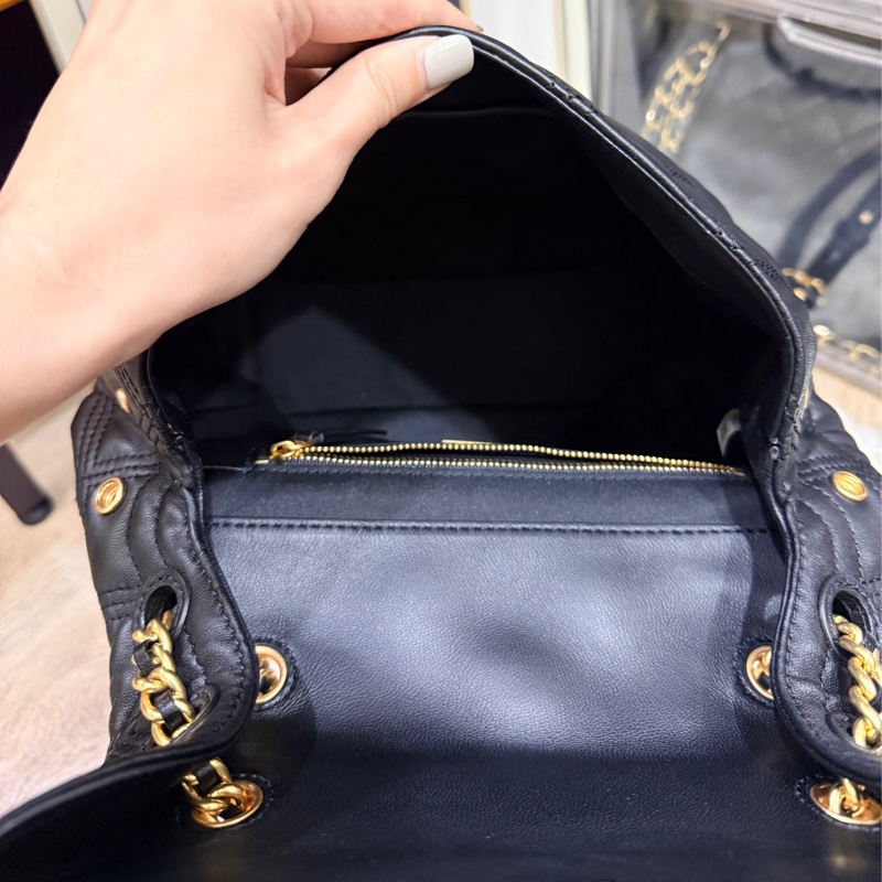 專櫃25000未使用✨美美的Tory Burch 皮穿鏈 後背包-46