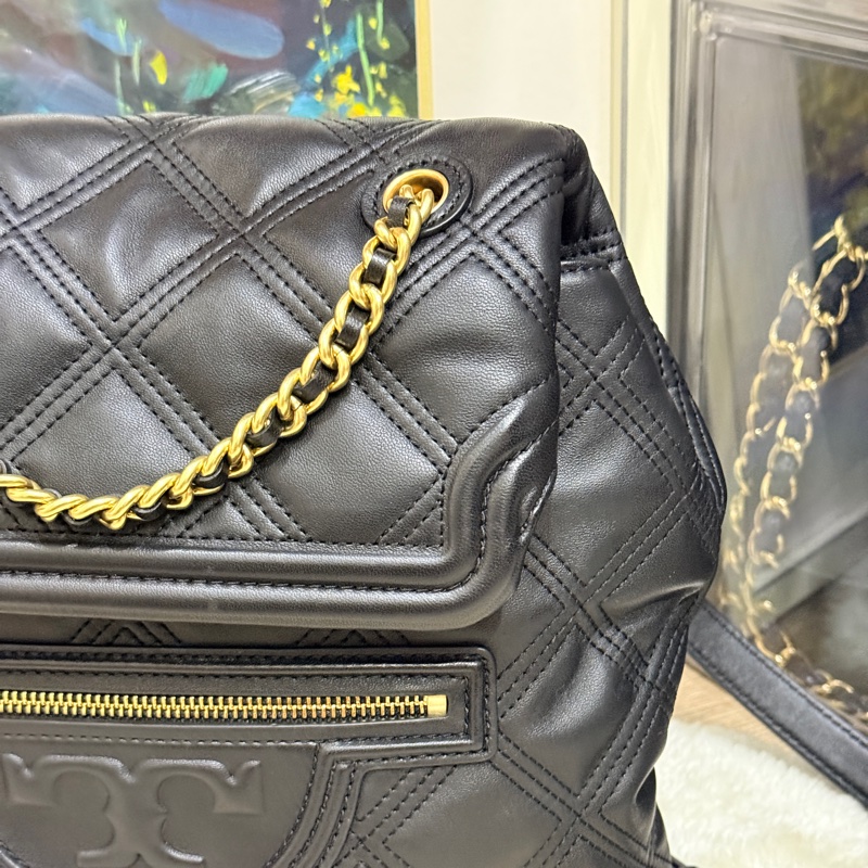 專櫃25000未使用✨美美的Tory Burch 皮穿鏈 後背包-51