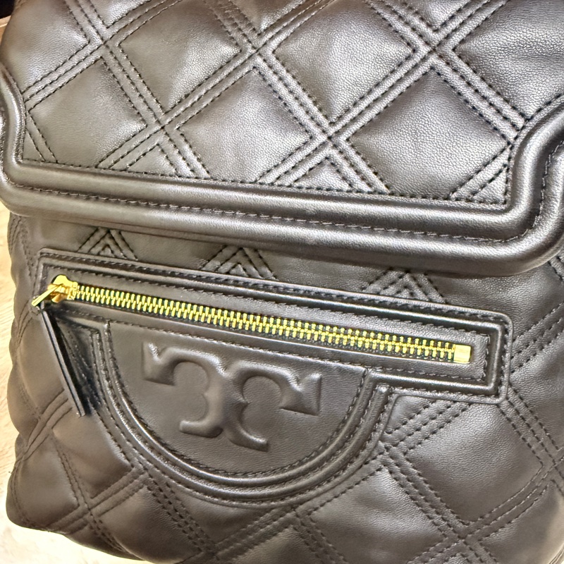專櫃25000未使用✨美美的Toryburch 皮穿鏈 後背包-47