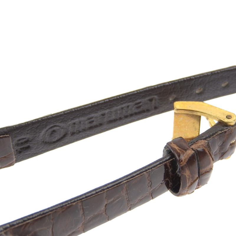 浪琴錶手動上鍊腕錶，機芯型號L.817.4，鍍金錶盤，手工捲製錶鍊，女士款-6