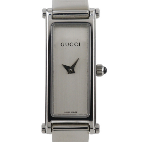 Gucci GUCCI 1500L 不鏽鋼銀色石英模擬顯示女錶