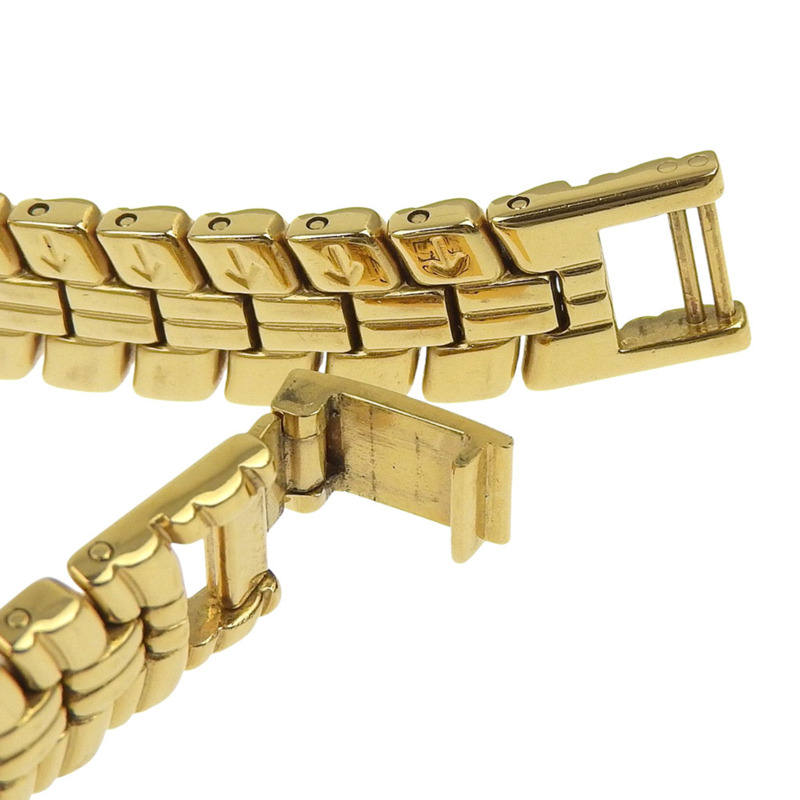 Fendi Olologi 300L 不鏽鋼石英模擬顯示女士腕錶，金色錶盤-7