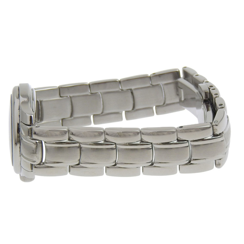 Fendi Olologi 210L 不鏽鋼石英模擬顯示女士腕錶，黑色錶盤-3