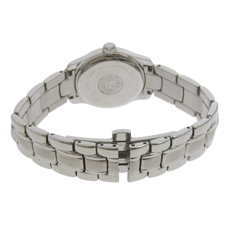 Fendi Olologi 210L 不鏽鋼石英模擬顯示女士腕錶，黑色錶盤-4