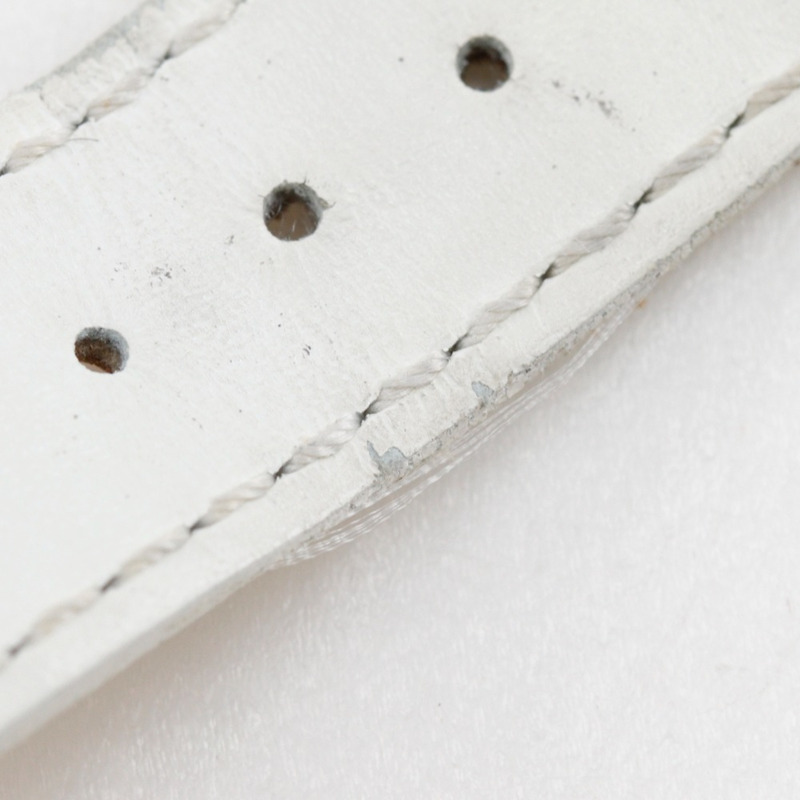 Christian Dior Maris腕錶 D78-109 不鏽鋼錶殼搭配閃亮皮革錶帶，石英指針式顯示，銀色錶盤，女士款-10