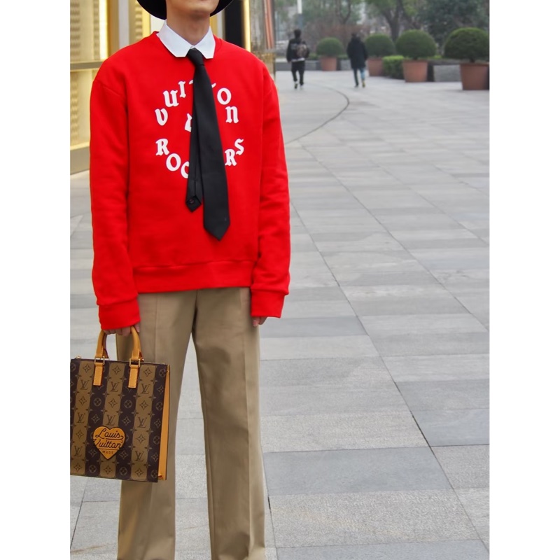 LV x Nigo Human Made 聯名款 Sac Plat 琴譜托特-2