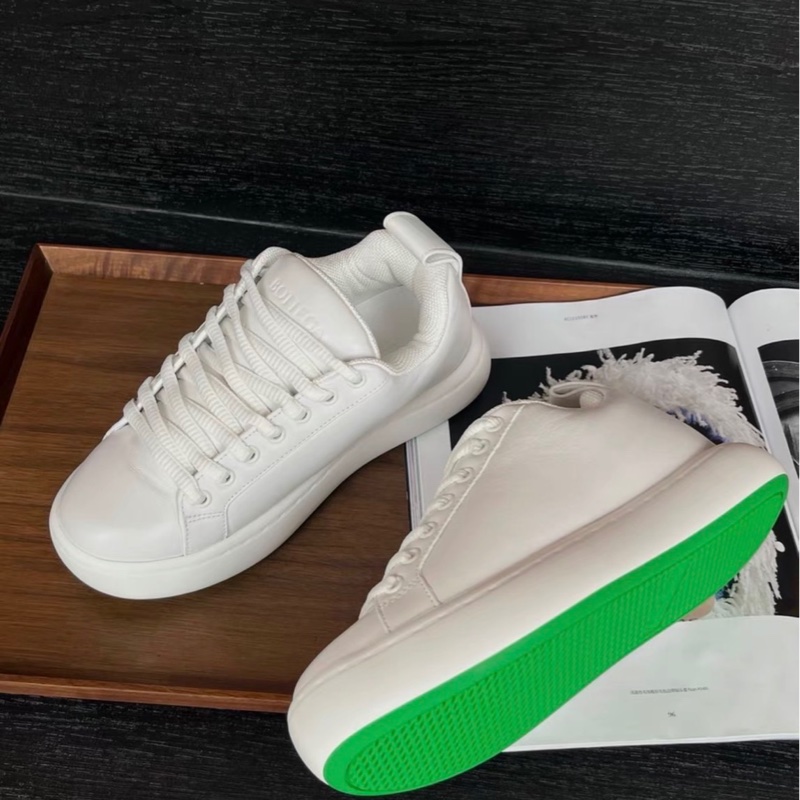 bottega veneta小白鞋pillow麵包鞋運動鞋 35號 全新閒置配件鞋帶塵袋-4