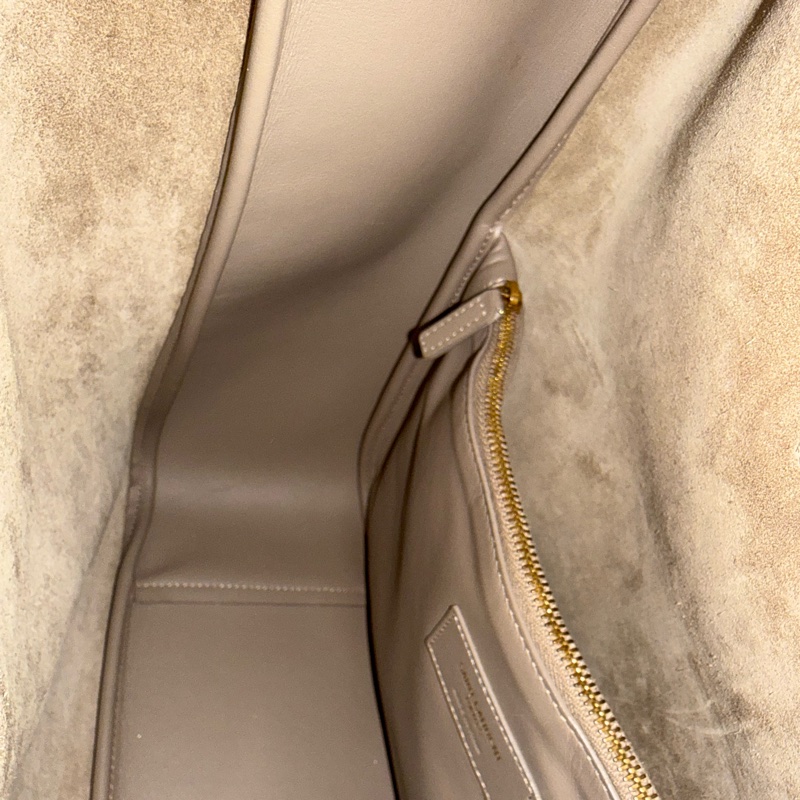 YSL LE 5 À 7 SUPPLE LARGE IN GRAINED LEATHER-13