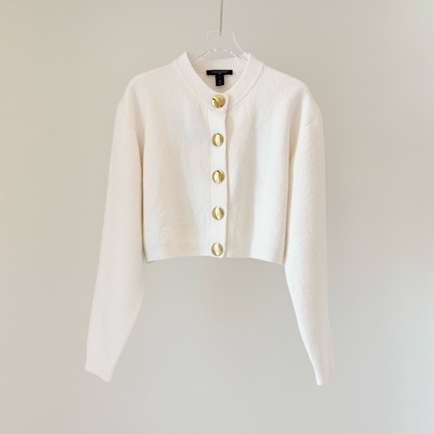 98新LV/路易威登/W118010單排扣針織開衫/S碼