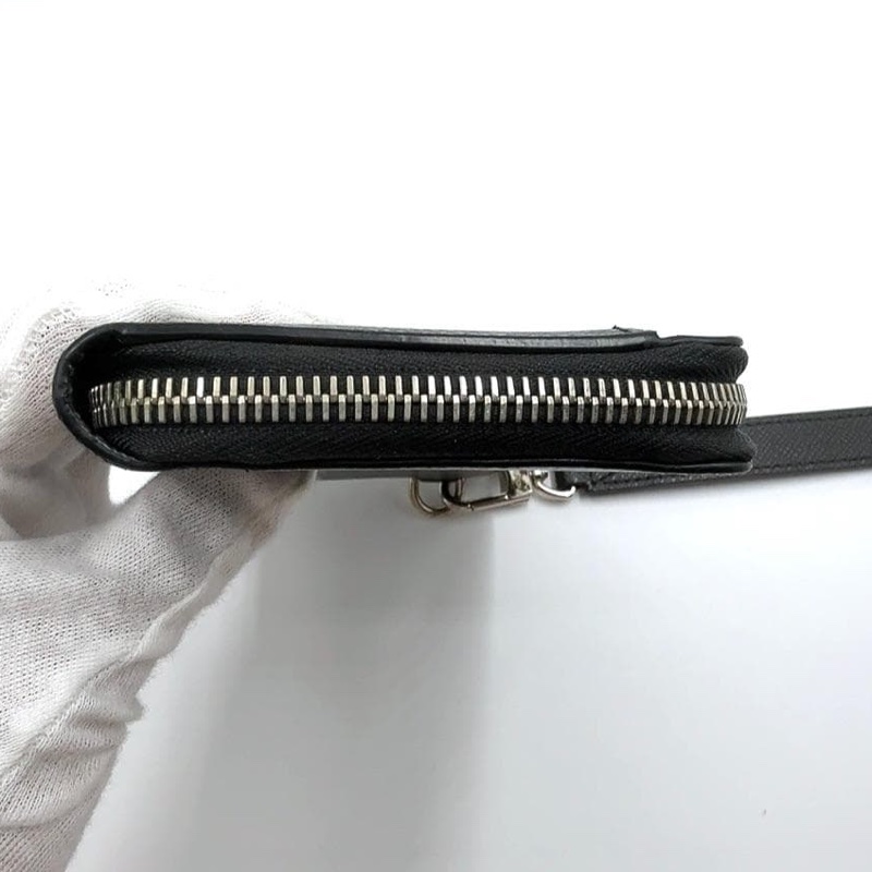 🌷LouisVuitton 黑色長夾帶手掛 ｜經典花紋✦fufu style 精品✦ 氣質款｜-2