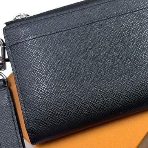 🌷LouisVuitton 黑色長夾帶手掛 ｜經典花紋✦fufu style 精品✦ 氣質款｜-5