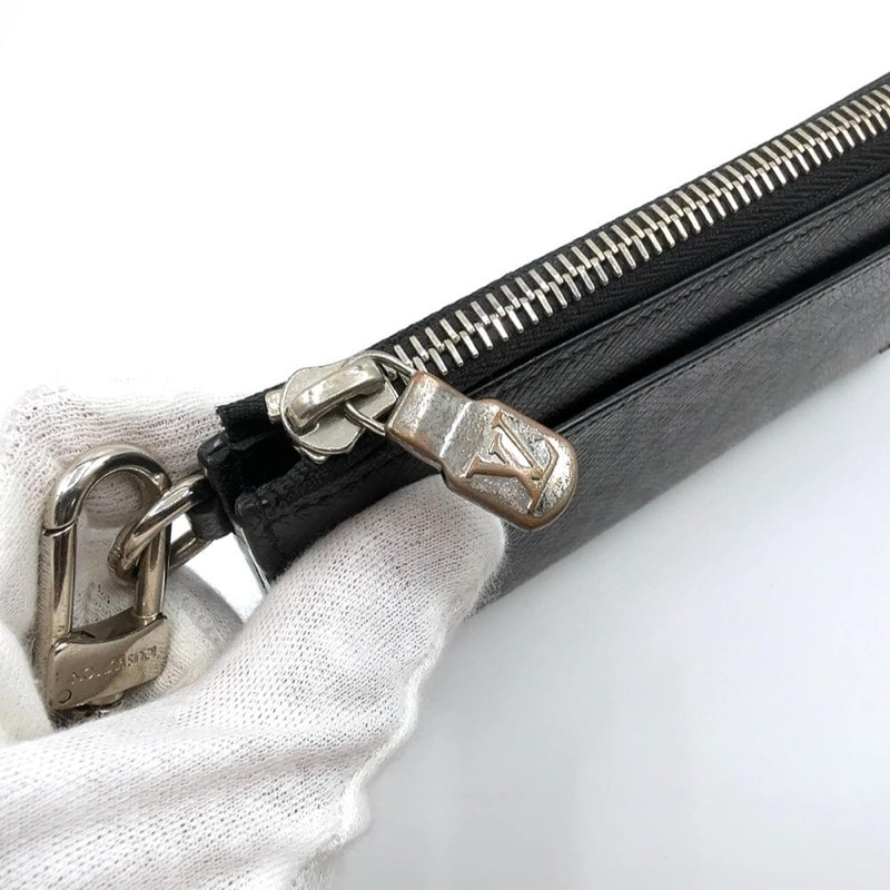 🌷LouisVuitton 黑色長夾帶手掛 ｜經典花紋✦fufu style 精品✦ 氣質款｜-12