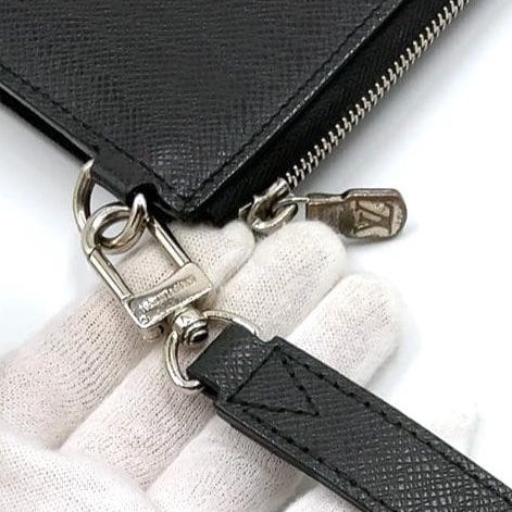 🌷LouisVuitton 黑色長夾帶手掛 ｜經典花紋✦fufu style 精品✦ 氣質款｜-13