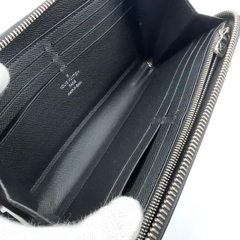 🌷LouisVuitton 黑色長夾帶手掛 ｜經典花紋✦fufu style 精品✦ 氣質款｜-16