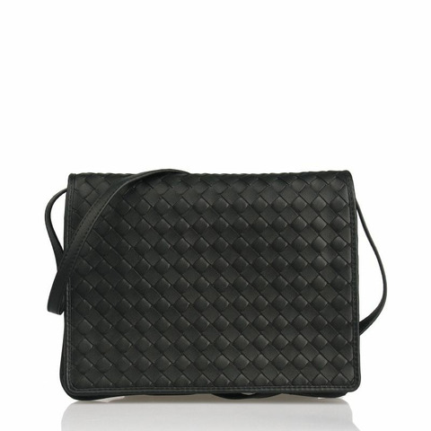 BOTTEGA VENETA Intrecciato編織斜背包 570183 V0016 8175
