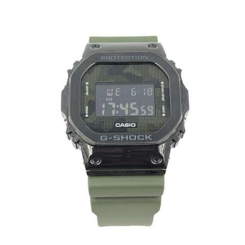 卡西歐 G-SHOCK 手錶 5600B-3JF 迷彩石英錶