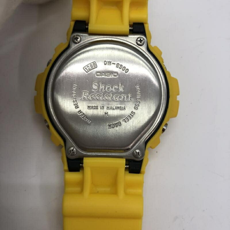 卡西歐 G-SHOCK FOX FIRE Thrasher DW-6900H-9 黃色手錶-4