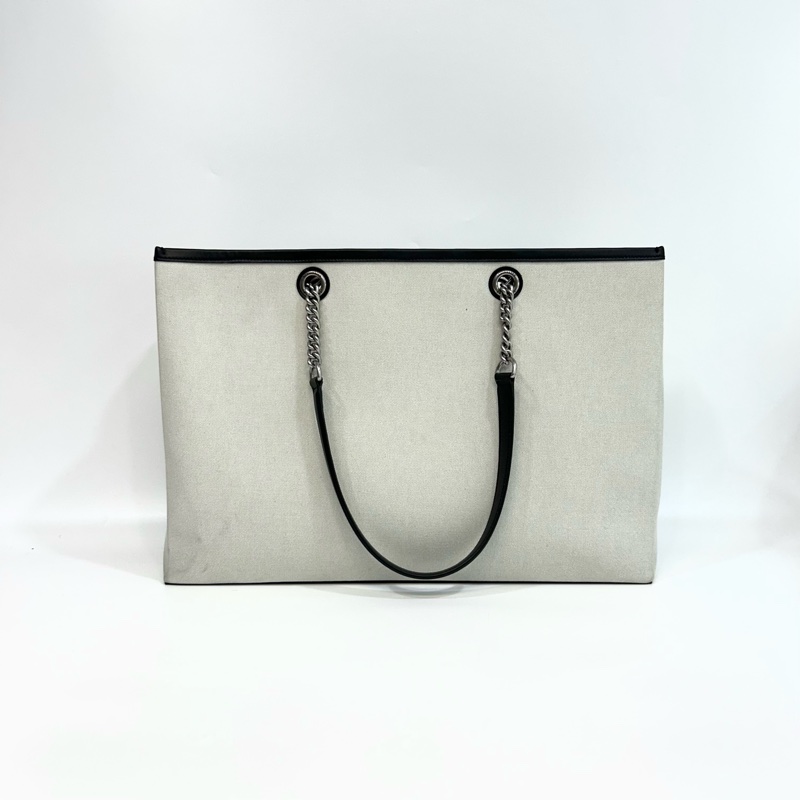 🩶巴黎世家Balenciag 字母印花帆布Duty Free大號肩背托特包 759965-6