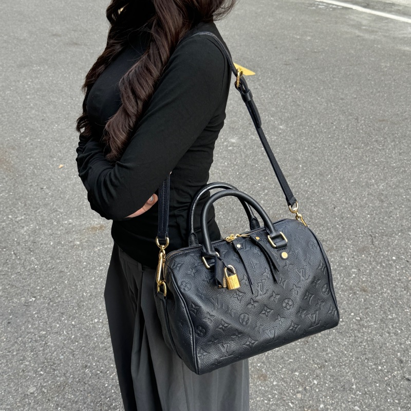 【超極新🎁 全配】 LV Speedy 25 全牛皮 專櫃12萬！-3