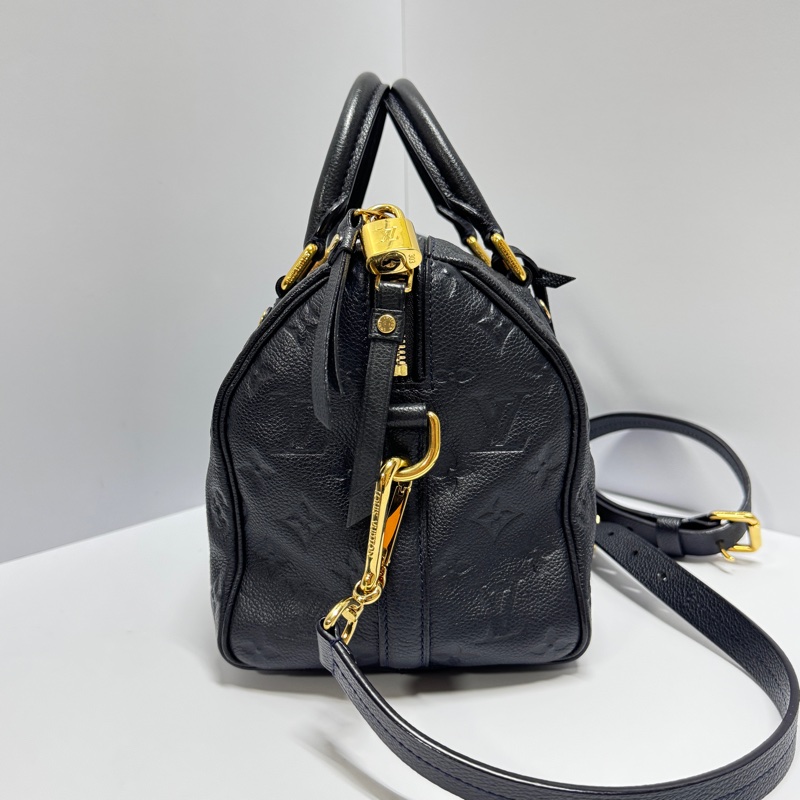 【超極新🎁 全配】 LV Speedy 25 全牛皮 專櫃12萬！-11