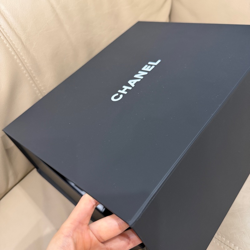 大全配芯片帶膜🈶️購證❤️ #香奈兒 #黑金 牛皮 #青蛙包 #duma #雙肩包-38