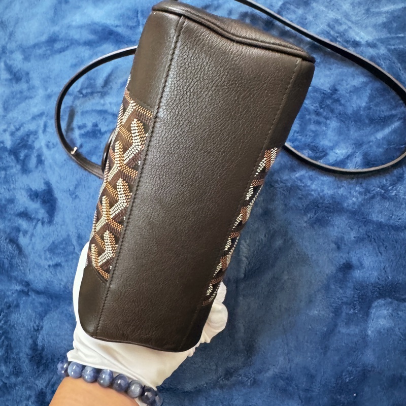 GOYARD SAIGON 質手柄西貢西貢Mini20黑色手提肩背斜背包-7