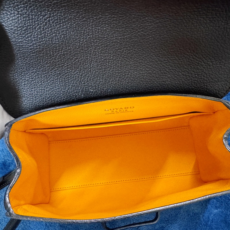 GOYARD SAIGON 質手柄西貢西貢Mini20黑色手提肩背斜背包-8